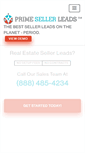 Mobile Screenshot of primesellerleads.com